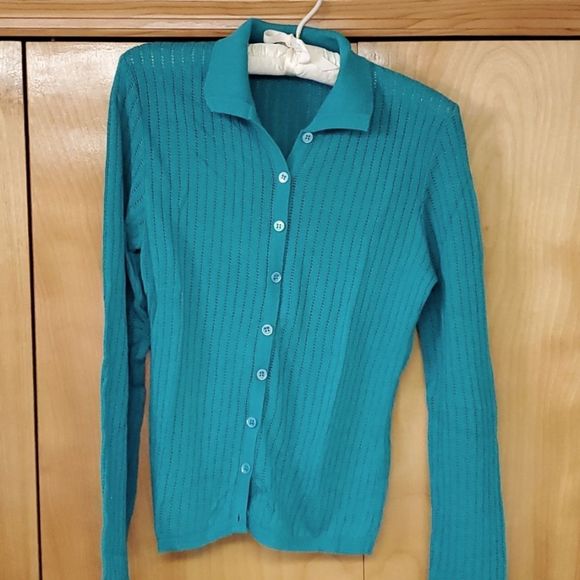 2 pc delicate knit sweater set - Picture 1 of 4
